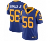 Men's Nike Los Angeles Rams #56 Dante Fowler Jr Royal Blue Alternate Vapor Untouchable Limited Player NFL Jersey