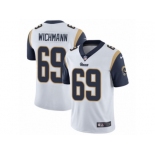 Men's Nike Los Angeles Rams #69 Cody Wichmann Vapor Untouchable Limited White NFL Jersey