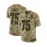 Men's Nike Los Angeles Rams #75 Deacon Jones Limited Camo 2018 Salute to Service NFL Jersey