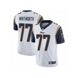 Men's Nike Los Angeles Rams #77 Andrew Whitworth Vapor Untouchable Limited White NFL Jersey