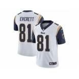 Men's Nike Los Angeles Rams #81 Gerald Everett Vapor Untouchable Limited White NFL Jersey