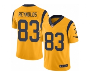 Men's Nike Los Angeles Rams #83 Josh Reynolds Limited Gold Rush NFL Jersey