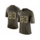 Men's Nike Los Angeles Rams #83 Josh Reynolds Limited Green Salute to Service NFL Jersey