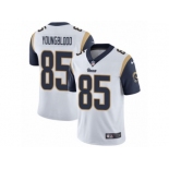 Men's Nike Los Angeles Rams #85 Jack Youngblood Vapor Untouchable Limited White NFL Jersey