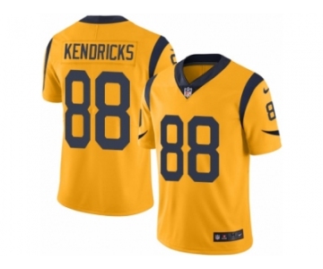 Men's Nike Los Angeles Rams #88 Lance Kendricks Limited Gold Rush NFL Jersey