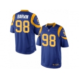 Men's Nike Los Angeles Rams #98 Connor Barwin Limited Royal Blue Alternate NFL Jersey