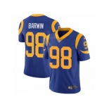 Men's Nike Los Angeles Rams #98 Connor Barwin Vapor Untouchable Limited Royal Blue Alternate NFL Jersey