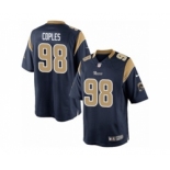 Men's Nike Los Angeles Rams #98 Quinton Coples Limited Navy Blue Team Color NFL Jersey