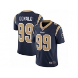 Men's Nike Los Angeles Rams #99 Aaron Donald Vapor Untouchable Limited Navy Blue Team Color NFL Jersey