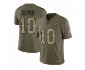 Nike Los Angeles Rams #10 Pharoh Cooper Olive Camo Men Stitched NFL Limited 2017 Salute To Service Jersey