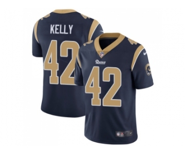 Nike Los Angeles Rams #42 John Kelly Navy Blue Team Color Men Stitched NFL Vapor Untouchable Limited Jersey