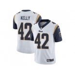 Nike Los Angeles Rams #42 John Kelly White Men Stitched NFL Vapor Untouchable Limited Jersey