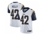 Nike Los Angeles Rams #42 John Kelly White Men Stitched NFL Vapor Untouchable Limited Jersey