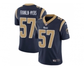 Nike Los Angeles Rams #57 John Franklin-Myers Navy Blue Team Color Men Stitched NFL Vapor Untouchable Limited Jersey