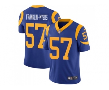 Nike Los Angeles Rams #57 John Franklin-Myers Royal Blue Alternate Men Stitched NFL Vapor Untouchable Limited Jersey