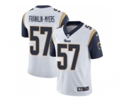 Nike Los Angeles Rams #57 John Franklin-Myers White Men Stitched NFL Vapor Untouchable Limited Jersey