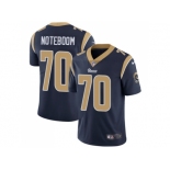 Nike Los Angeles Rams #70 Joseph Noteboom Navy Blue Team Color Men Stitched NFL Vapor Untouchable Limited Jersey