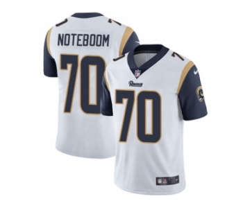 Nike Los Angeles Rams #70 Joseph Noteboom White Men Stitched NFL Vapor Untouchable Limited Jersey