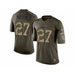 nike nfl jerseys st. louis rams #27 mason army green[nike Limited Salute To Service]