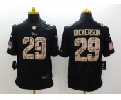 nike nfl jerseys st. louis rams #29 dickerson blue[salute to service limited]