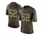 nike nfl jerseys st. louis rams #52 alec ogletree army green[nike Limited Salute To Service]