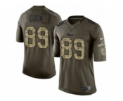 nike nfl jerseys st. louis rams #89 cook army green[nike Limited Salute To Service]