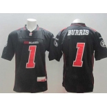 cfl jerseys #1 burris black