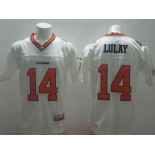 cfl jerseys #14 lulay white