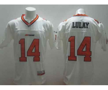 cfl jerseys #14 lulay white