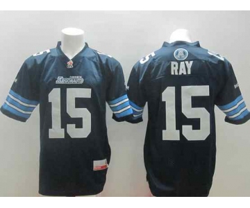 cfl jerseys #15 ray blue