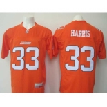 cfl jerseys #33 harris orange