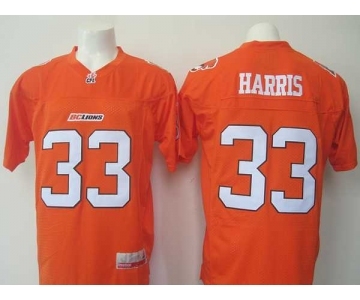 cfl jerseys #33 harris orange