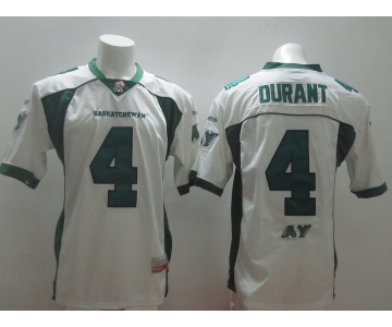 cfl jerseys #4 durant white