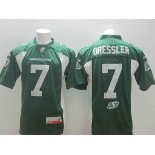 cfl jerseys #7 dressler green