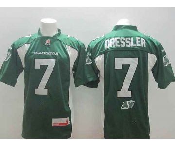 cfl jerseys #7 dressler green