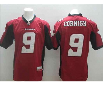 cfl jerseys #9 cornish red