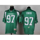 cfl jerseys #97 chick green