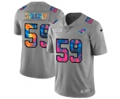 Carolina Panthers #59 Luke Kuechly Men's Nike Multi-Color 2020 NFL Crucial Catch NFL Jersey Greyheather