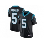 Men Nike Carolina Panthers #5 Michael Palardy Black Team Color Vapor Untouchable Limited Player NFL Jersey