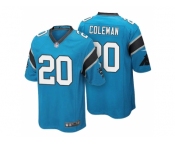 Men's Carolina Panthers #20 Kurt Coleman Light Blue Color Rush Limited Jersey