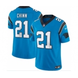 Men's Carolina Panthers #21 Jeremy Chinn Blue 2023 F.U.S.E. Vapor Untouchable Stitched Football Jersey