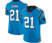 Men's Carolina Panthers #21 Jeremy Chinn Blue 2023 F.U.S.E. Vapor Untouchable Stitched Football Jersey