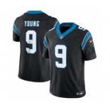 Men's Carolina Panthers #9 Bryce Young Black 2023 F.U.S.E. Vapor Untouchable Football Stitched Jersey