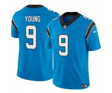 Men's Carolina Panthers #9 Bryce Young Blue 2023 F.U.S.E. Vapor Untouchable Football Stitched Jersey