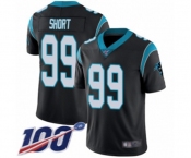 Men's Carolina Panthers #99 Kawann Short Black Team Color Vapor Untouchable Limited Player 100th Season Football Jersey