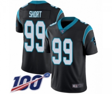 Men's Carolina Panthers #99 Kawann Short Black Team Color Vapor Untouchable Limited Player 100th Season Football Jersey