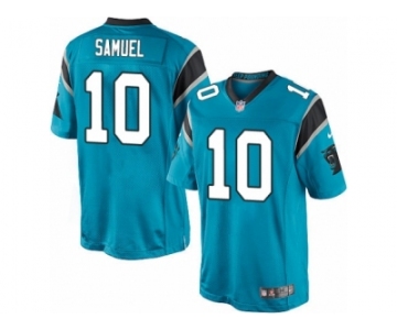 Men's Nike Carolina Panthers #10 Curtis Samuel Limited Blue Alternate NFL Jersey