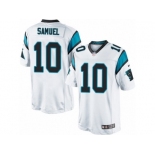 Men's Nike Carolina Panthers #10 Curtis Samuel Limited White NFL Jersey