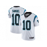 Men's Nike Carolina Panthers #10 Curtis Samuel Vapor Untouchable Limited White NFL Jersey