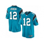 Men's Nike Carolina Panthers #12 Charles Johnson Limited Blue Alternate NFL Jersey